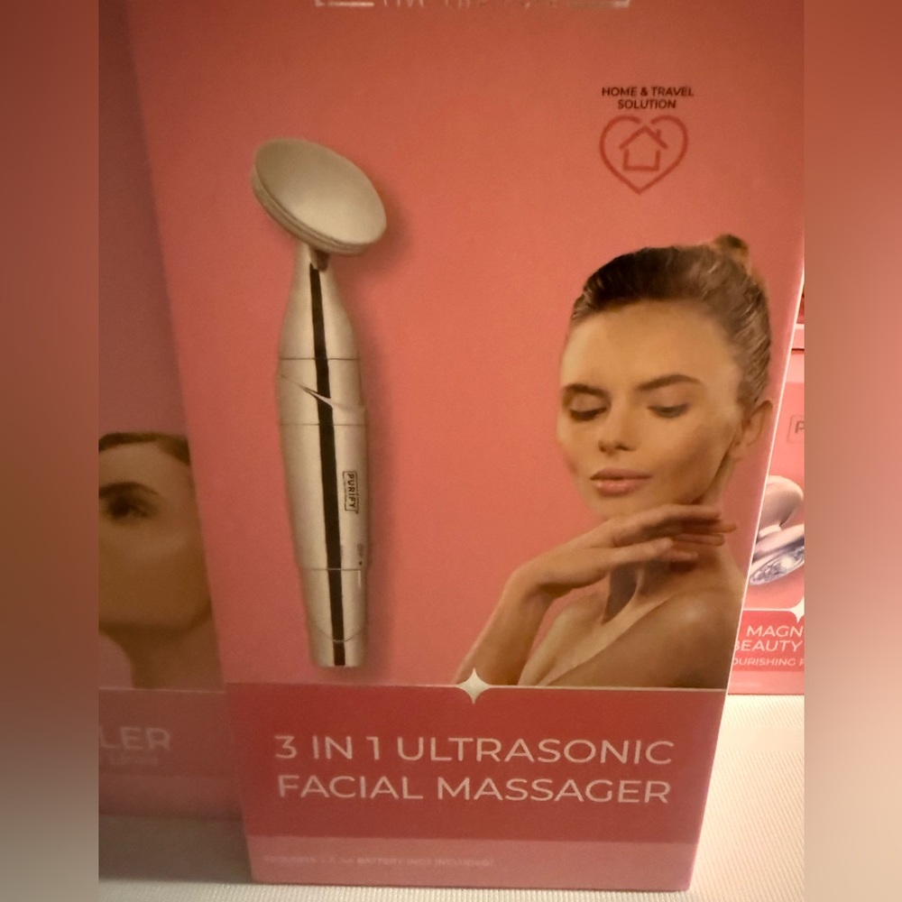 BLISS 3 in 1 ultrasonic facial massager